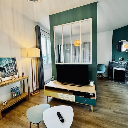 L Escale, Grand Pres De La Gare Apartamento Rennes
